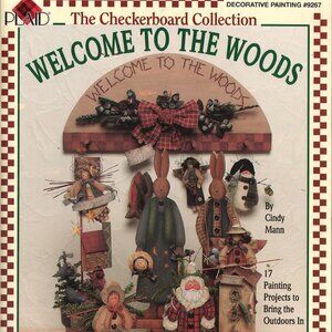 Welcome to the Woods Tole Decorative Painting Book Checkerboard Collection